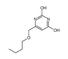 6-(butoxymethyl)-1H-pyrimidine-2,4-dione Structure