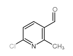 6-Chloro-3-formyl-2-picoline Structure