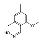 N-[(2-methoxy-4,6-dimethylphenyl)methylidene]hydroxylamine Structure