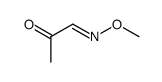 2-oxo-propionaldehyde O-methyl-oxime Structure