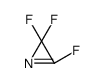 2,2,3-trifluoroazirine Structure