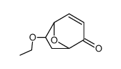 6-ethoxy-8-oxabicyclo[3.2.1]oct-3-en-2-one Structure