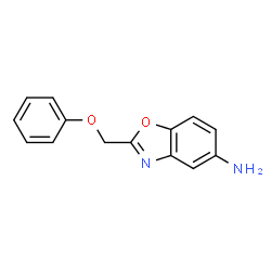 2-(Phenoxymethyl)-1,3-benzoxazol-5-amine structure