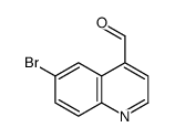 6-bromoquinoline-4-carbaldehyde structure