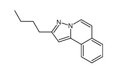 2-butylpyrazolo[5,1-a]isoquinoline结构式