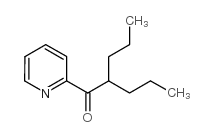 1-PROPYLBUTYL 2-PYRIDYL KETONE结构式