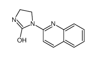 1-quinolin-2-ylimidazolidin-2-one Structure