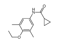 N-(4-ethoxy-3,5-dimethylphenyl)cyclopropanecarboxamide Structure