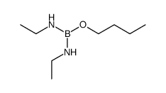 n-C4H9OB(NHC2H5)2结构式