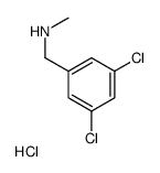 3,5-二氯-N-甲基苄胺盐酸盐结构式
