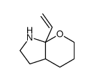 7a-ethenyl-3,4,4a,5,6,7-hexahydro-2H-pyrano[2,3-b]pyrrole Structure