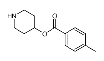 piperidin-4-yl 4-methylbenzoate Structure