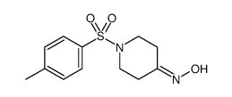4-Piperidinone, 1-[(4-methylphenyl)sulfonyl]-, oxime Structure