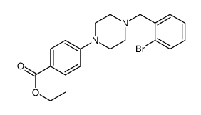 ETHYL 4-(4-(2-BROMOBENZYL)PIPERAZIN-1-YL)BENZOATE picture