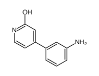 4-(3-aminophenyl)-1H-pyridin-2-one Structure