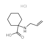 1-(prop-2-enylamino)cyclohexane-1-carboxylic acid Structure