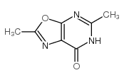 2,5-二甲基[1,3]噁唑并[5,4-d]嘧啶-7(6H)-酮结构式