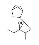 α-ethyl-α,β-dimethylbicyclo[2.2.1]heptane-2-propanol结构式