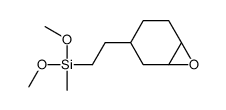 dimethoxy-methyl-[2-(7-oxabicyclo[4.1.0]heptan-4-yl)ethyl]silane structure