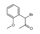 1-bromo-1-(2-methoxyphenyl)propan-2-one Structure