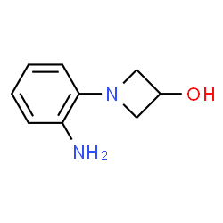 1-(2-Aminophenyl)-3-azetidinol Structure