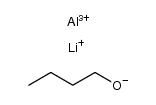 lithium aluminium tetra-n-butoxide Structure