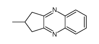 1H-Cyclopenta[b]quinoxaline,2,3-dihydro-2-methyl-(9CI) structure