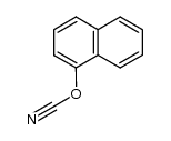 1-naphthyl cyanate Structure
