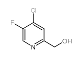 (4-Chloro-5-fluoropyridin-2-yl)methanol structure