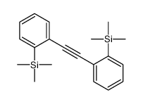 trimethyl-[2-[2-(2-trimethylsilylphenyl)ethynyl]phenyl]silane Structure