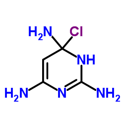 6-Chloropyrimidine-2,4,5-triamine Structure