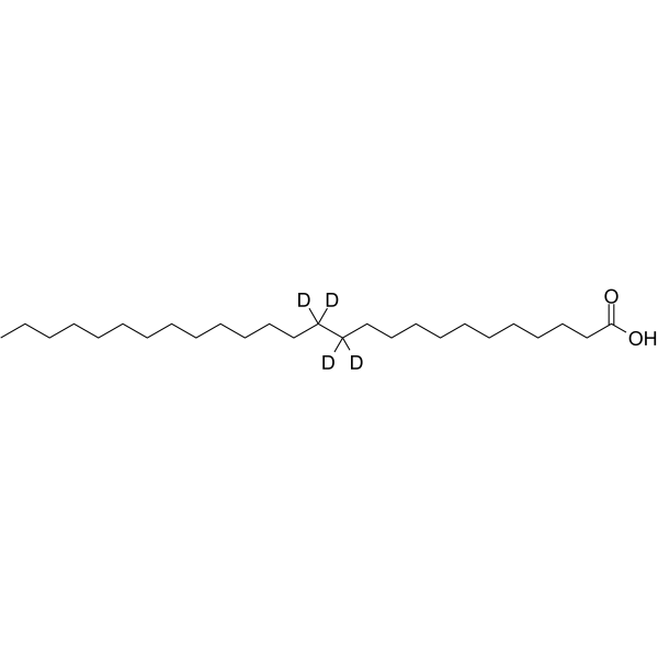 Hexacosanoic acid-d4-1 Structure