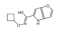 N-cyclobutyloxy-4H-furo[3,2-b]pyrrole-5-carboxamide Structure