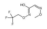 (2E)-2-methoxyimino-N-(2,2,2-trifluoroethoxy)acetamide结构式