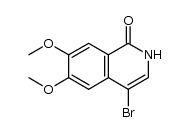 4-bromo-6,7-dimethoxyisoquinolin-1(2H)-one Structure