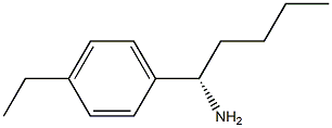 (1S)-1-(4-ETHYLPHENYL)PENTYLAMINE Structure