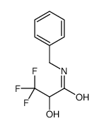 N-benzyl-3,3,3-trifluoro-2-hydroxypropanamide结构式