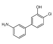 5-(3-aminophenyl)-2-chlorophenol结构式