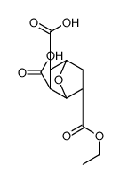 (1R,2R,3S,4S,5S)-5-ethoxycarbonyl-7-oxabicyclo[2.2.1]heptane-2,3-dicarboxylic acid Structure