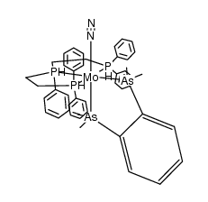 Mo(N2)(triphos)(diars) Structure
