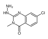 7-chloro-2-hydrazinyl-3-methylquinazolin-4-one Structure