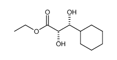 ethyl (2S,3R)-3-cyclohexyl-2,3-dihydroxypropanoate Structure