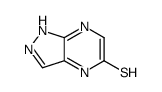 1,4-dihydropyrazolo[3,4-b]pyrazine-5-thione结构式