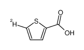2-THIOPHENE-5-D-CARBOXYLIC ACID structure