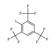 1-iodo-2,4,6-tris(trifluoromethyl)benzene Structure