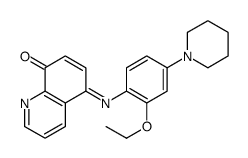 5-(2-ethoxy-4-piperidin-1-ylphenyl)iminoquinolin-8-one结构式