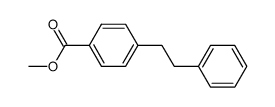 BENZOIC ACID,4-(2-PHENYLETHYL)-,METHYL ESTER structure