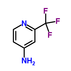 2-三氟甲基-4-氨基吡啶结构式