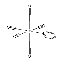pentacarbonyl(pyridine)chromium(0) Structure