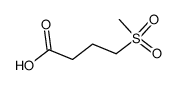 4-(methylsulfonyl)-butyric acid Structure